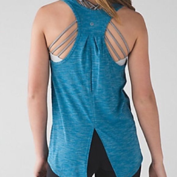 Salute the Sun Size 6 -- Heathered Peacock Blue - Picture 2 of 8